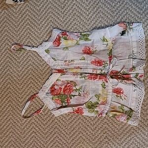 Abercrombie & Fitch tank top, floral pattern, size xs